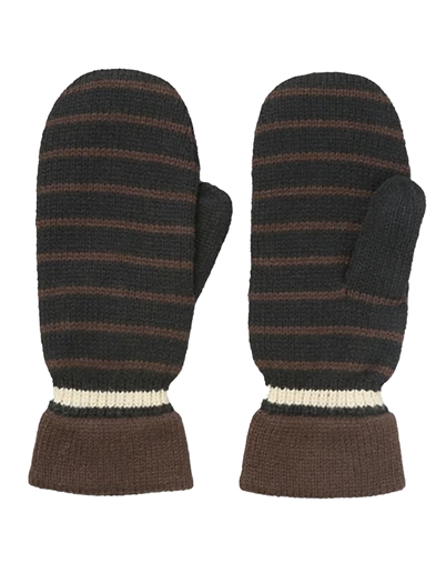 Beck Söndergaard - Thin Striped Emerald Vanter - Black